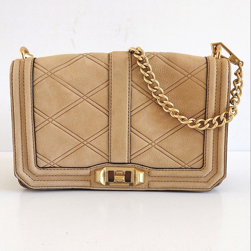 *Rebecca Minkoff Love Crossbody Bag Butter Calf